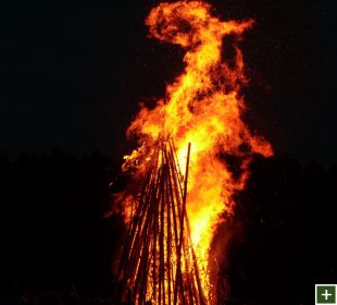 Wenn die Berge in Flammen stehen