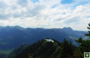 Spiegelsee von oben